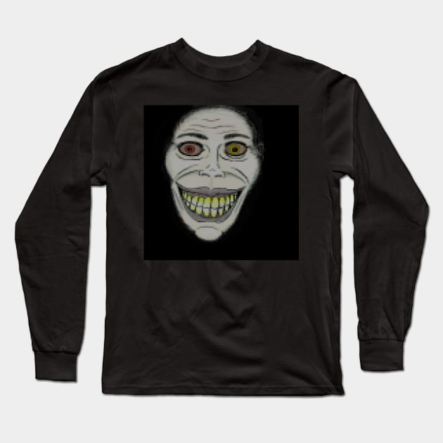 Cursed Pixel Long Sleeve T-Shirt by DILLIGAFM8